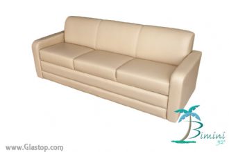 Bimini Marine Sofa W/ Storage 3 Cushion 92