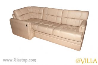 Used Villa Expanding L Sectional